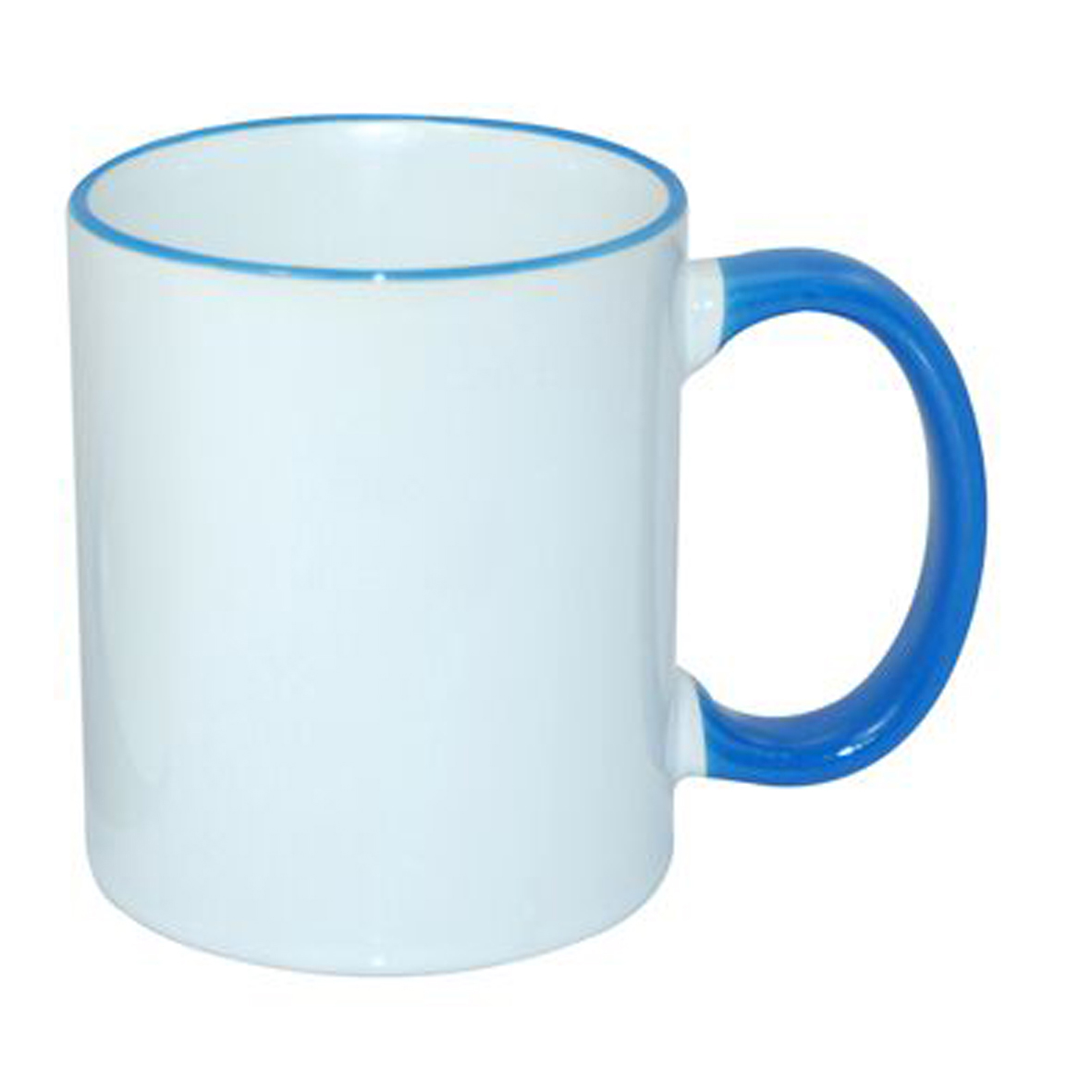 Sublimok gekleurde rand+oor lichtblauw 30 cl.