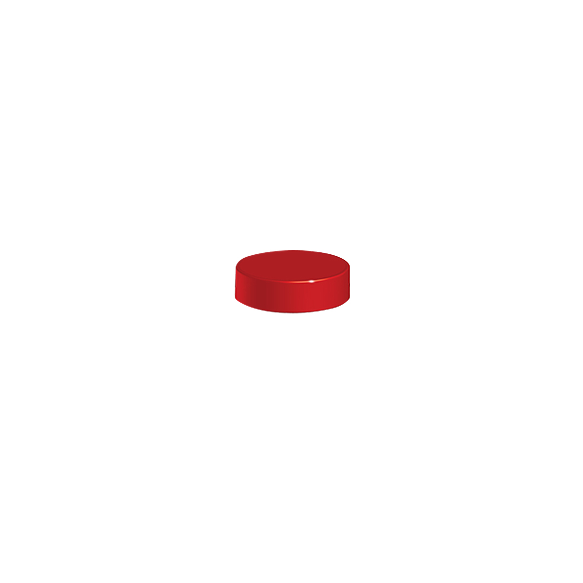 Bouchon 28 mm rouge convenant pour  0,2 – 0,5 litre