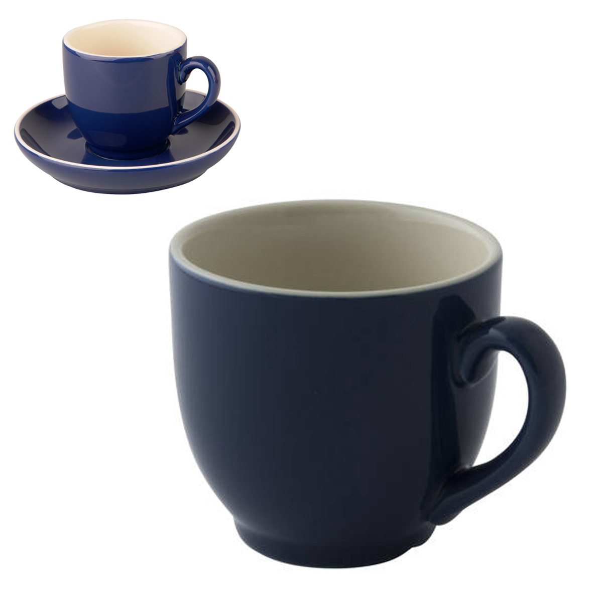 Robusta Koffie Kop blauw 14 cl.