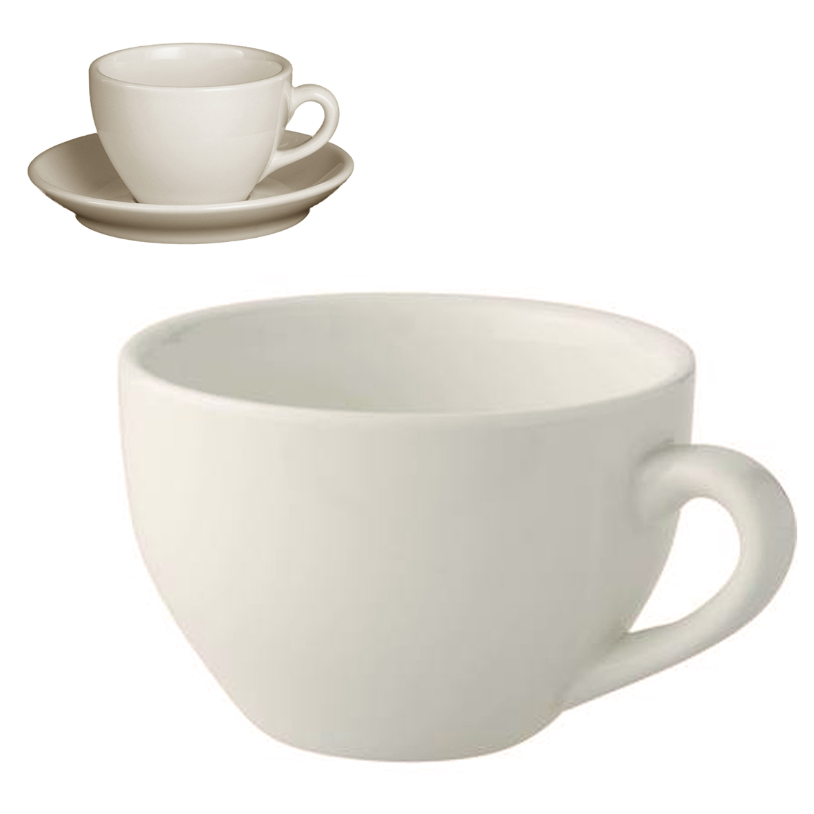 Robusta Cappuccino Kop ivoor 18 cl.