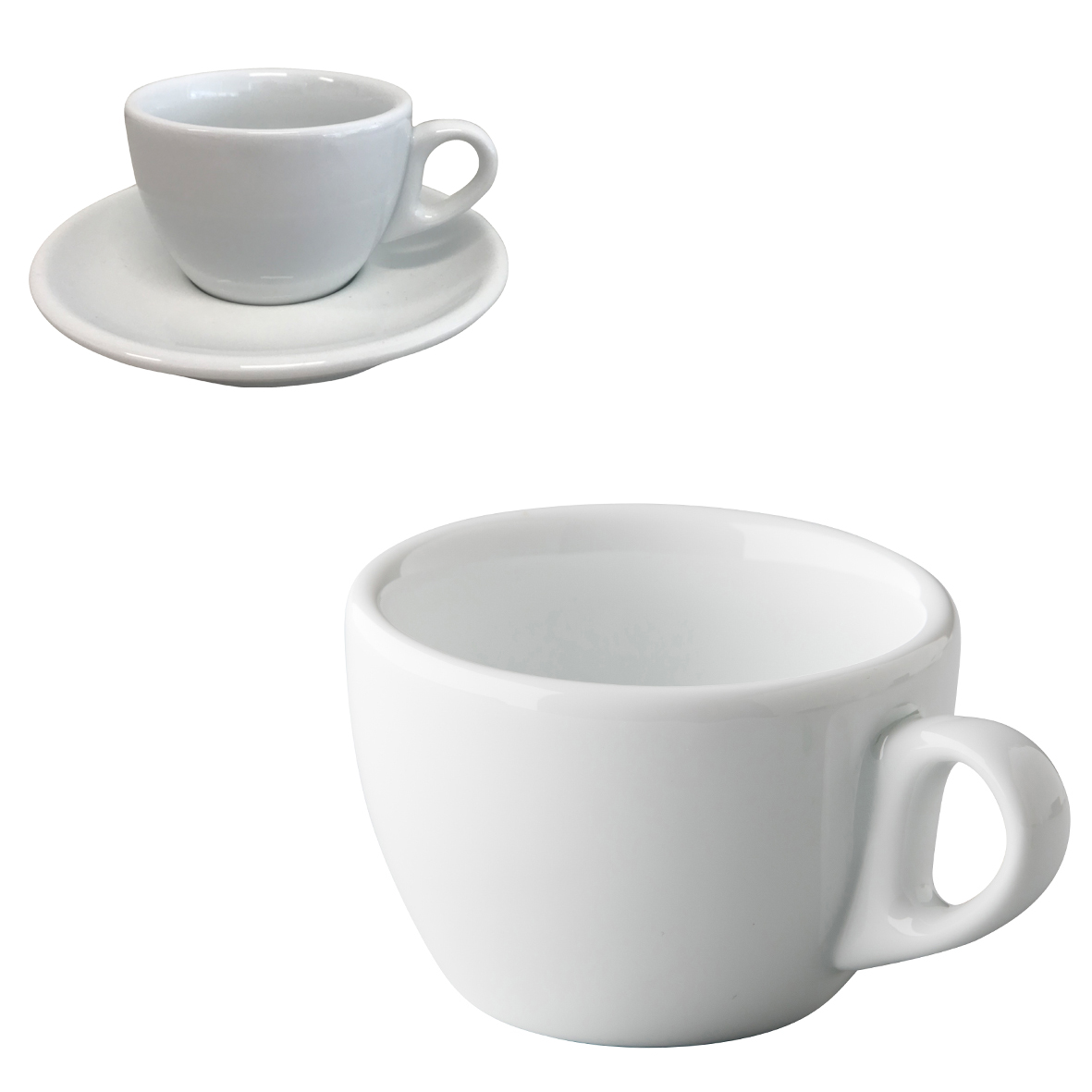 Style Koffie Kop wit 15 cl.