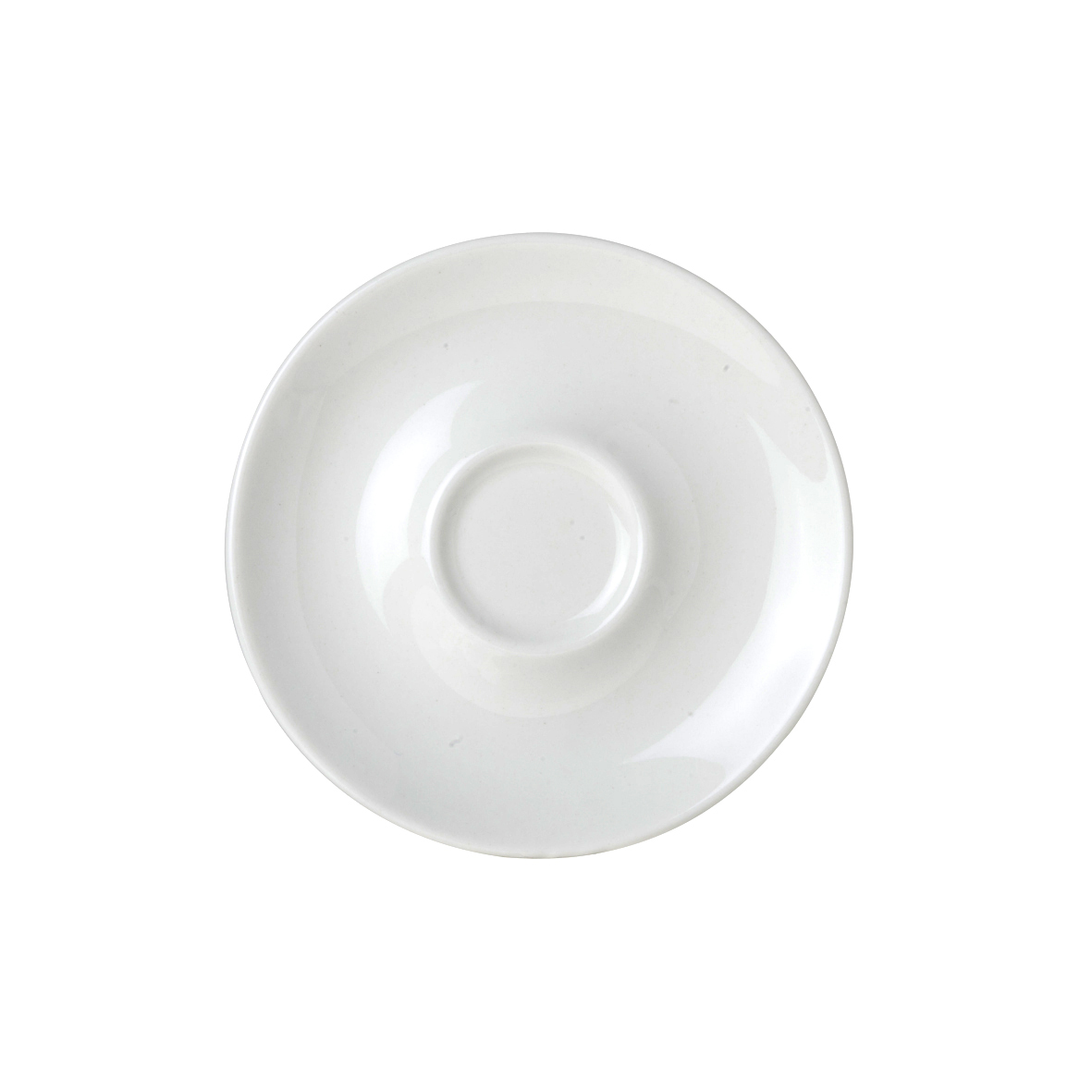 Rondo Espresso Schotel wit 12,5 cm
