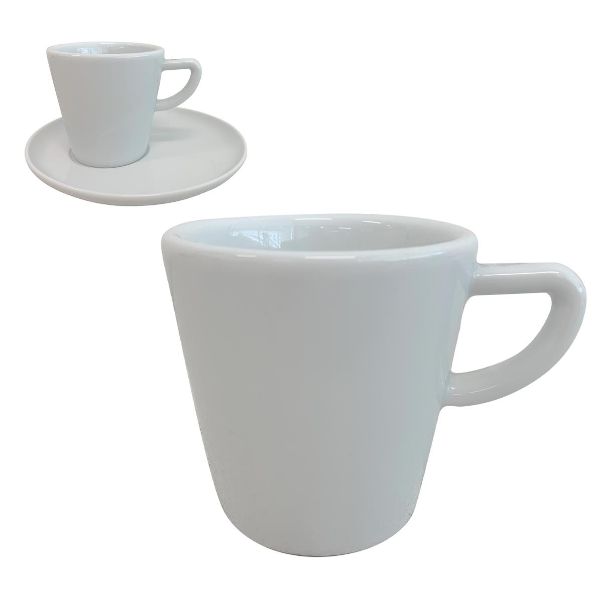 Delta Koffie Kop wit 16 cl.